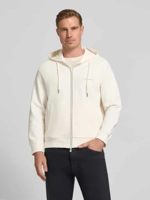 Bluza rozpinana z zamkiem błyskawicznym dwustronnym model 'FELPA' Armani Exchange