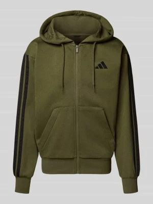 Bluza rozpinana z zamkiem błyskawicznym i kieszenią kangurką ADIDAS SPORTSWEAR