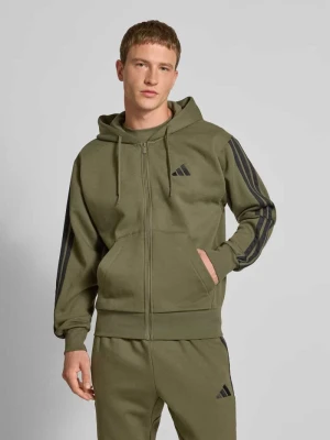 Bluza rozpinana z zamkiem błyskawicznym i kieszenią kangurką adidas Sportswear