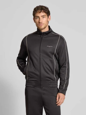 Bluza rozpinana z zamkiem błyskawicznym model ‘FELPA’ Armani Exchange
