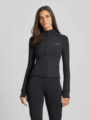 Bluza rozpinana z zamkiem błyskawicznym model ‘MARGOT’ Guess Activewear
