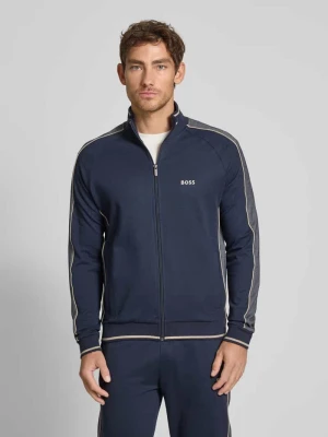 Bluza rozpinana ze stójką Boss