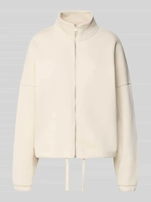 Bluza rozpinana ze stójką i zamkiem błyskawicznym aim'n