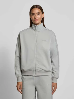 Bluza rozpinana ze stójką model ‘OCTAVIA’ Guess Activewear