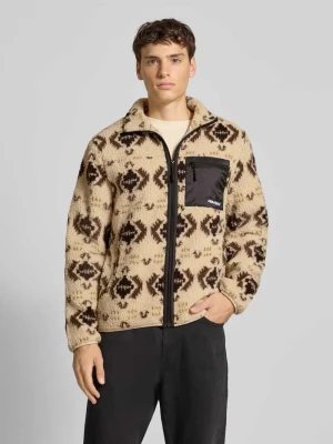 Kurtka typu teddy ze stójką REVIEW