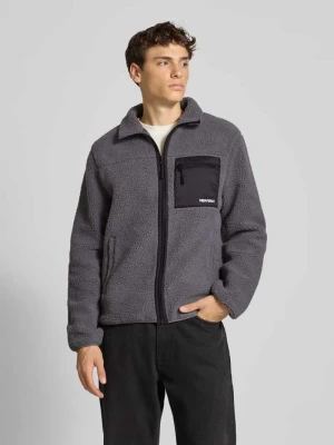 Kurtka typu teddy ze stójką REVIEW