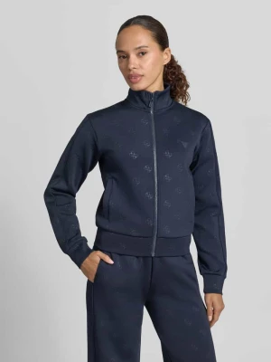 Bluza rozpinana ze wzorem z logo model 'CALISTA' GUESS Activewear