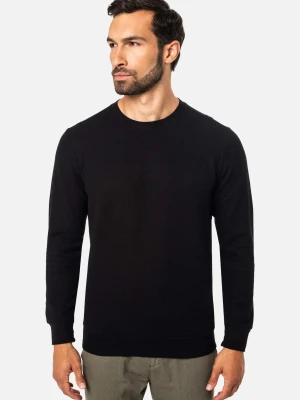 BLUZA RUNNER Z OKRĄGŁYM DEKOLTEM CZERŃ Recman