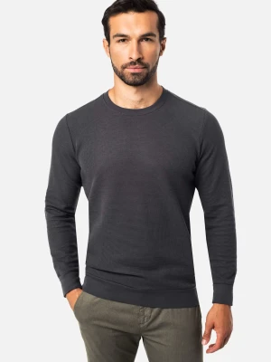 BLUZA RUNNER Z OKRĄGŁYM DEKOLTEM GRAFIT Recman
