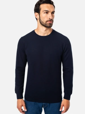 BLUZA RUNNER Z OKRĄGŁYM DEKOLTEM GRANAT Recman
