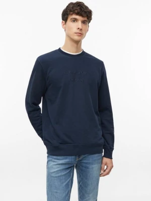 Bluza z mieszanki bawełnianej z haftem s.Oliver niebieski