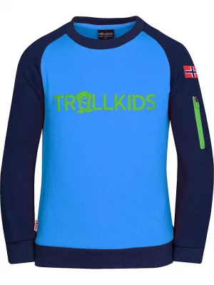 Trollkids Bluza "Sandefjord" w kolorze błękitnym rozmiar: 164