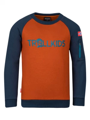 Trollkids Bluza "Sandefjord" w kolorze pomarańczowym rozmiar: 152
