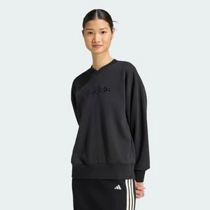 Bluza Seasonal Essentials Satin V-Neck Adidas