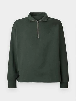 Bluza Selected ciemnozielony