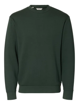 Bluza Selected ciemnozielony