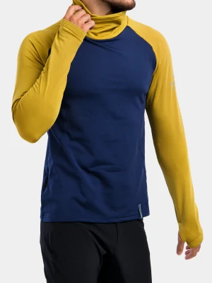 Bluza Sensor Thermo Sweatshirt - blue/mustard