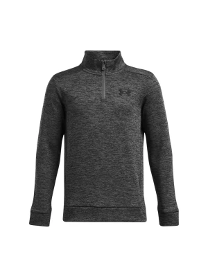 Bluza sportowa chłopięca Under Armour UA Armour Fleece 1/4 Zip - czarna