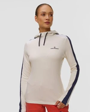 Bluza Techniczna Damska Amundsen 5mila Hoodie Biała Amundsen Sports
