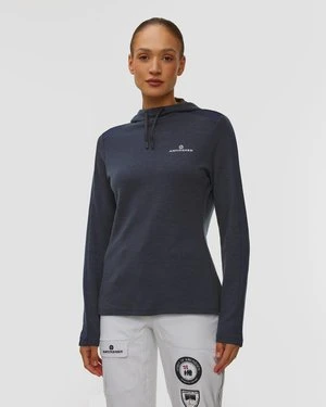 Bluza Techniczna Damska Amundsen 5mila Hoodie Granatowa Amundsen Sports