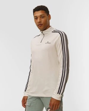 Bluza Techniczna Męska Amundsen 5mila Half Zip Lines Biała Amundsen Sports