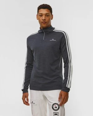 Bluza Techniczna Męska Amundsen 5mila Half Zip Lines Granatowa Amundsen Sports