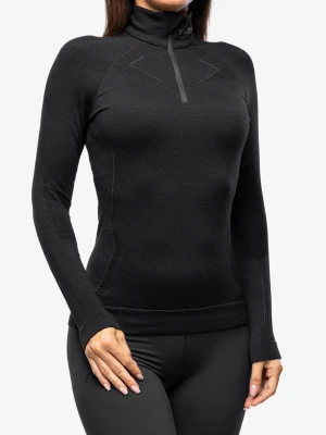 Zdjęcie produktu Bluza termoaktywna damska Brubeck Extreme Merino - black