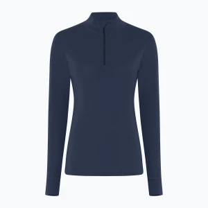 Bluza termoaktywna damska Dovre Wool Zip navy Granatowy
