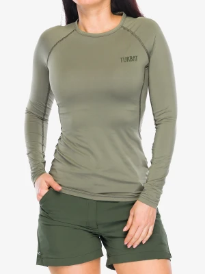 Bluza termoaktywna damska Turbat Hike Lite LS Thermo T-Shirt - tea olive 