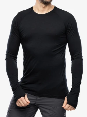 Bluza termoaktywna Houdini Desoli Light Crew - true black