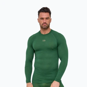 Bluza termoaktywna męska Brubeck Active Merino green