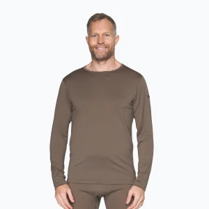 Bluza termoaktywna męska Devold Breeze Merino 150 falcon Beżowy