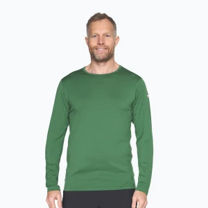 Bluza termoaktywna męska Devold Breeze Plus Merino 200 clover Zielony