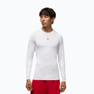 Bluza termoaktywna męska Jordan Sport white / black