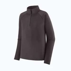 Bluza termoaktywna męska Patagonia Capilene Midweight Zip Neck ink black