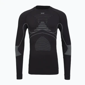 Bluza termoaktywna męska X-Bionic Energy Accumulator Origins charcoal/pearl grey