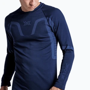Bluza termoaktywna męska X-Bionic X-Ential Baselayer LS marine Granatowy