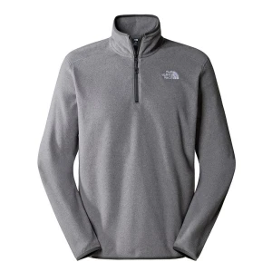 Bluza The North Face 100 Glacier 1/4 Zip Fleece 0A855WDYY1 - szara