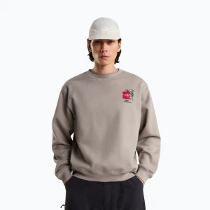 Bluza The North Face Gear Up Get Out RLX SS Tee Graphic stone slab Beżowy