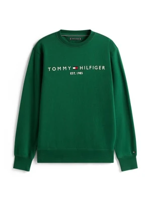 Bluza Tommy Hilfiger ciemnozielony