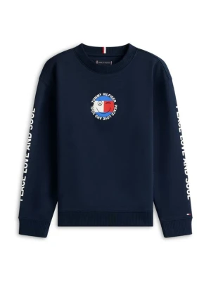 Bluza Tommy Hilfiger granatowy