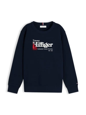 Bluza Tommy Hilfiger granatowy