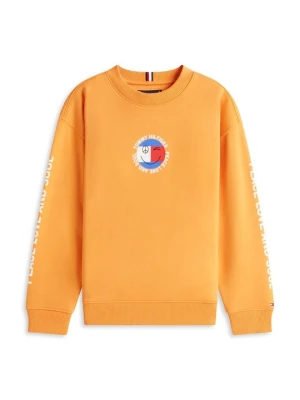 Bluza Tommy Hilfiger pomarańczowy
