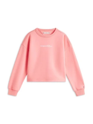 Bluza Tommy Hilfiger różowy