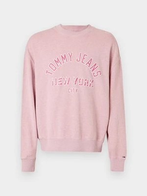 Bluza Tommy Jeans różowy