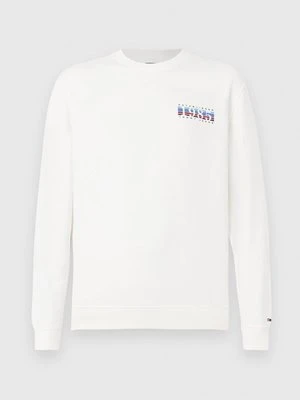 Bluza Tommy Jeans mleczny