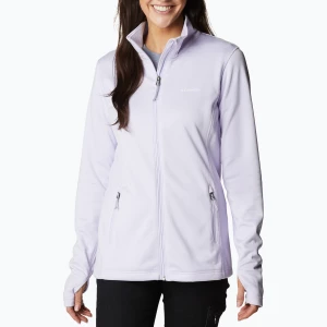 Bluza trekkingowa damska Columbia Park View Grid Fleece purple tint heather