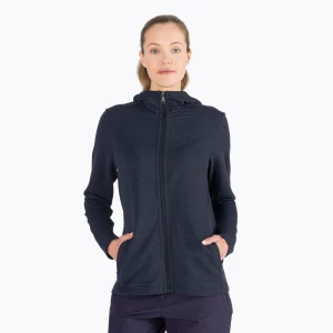 Bluza trekkingowa damska Jack Wolfskin Modesto Hooded night blue