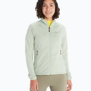 Bluza trekkingowa damska Marmot Leconte Fleece frosty green