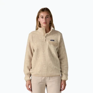 Bluza trekkingowa damska Patagonia LW Synch Snap-T P/O flow: dyno white